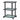 Aura Essentials Black Bundle: Felicity Beauty Couch, Charlotte Beauty Stool & Emilia Trolley Luxury Salon Furniture For Professional Beauty Spaces Aura Salon Furniture