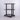 Emilia 3 Shelf Wheeled Beauty Treatment Salon Furniture Trolley - Black Luxury Salon Furniture For Professional Beauty Spaces Aura Salon Furniture