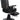 George Mens Barber / Lash & Brow Chair with Towel Holder & Clipper Hook - Grey Luxury Salon Furniture For Professional Beauty Spaces Aura Salon Furniture