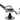Henry Retro Style Black & Silver Chesterfield Barber Salon Furniture Chair Luxury Salon Furniture For Professional Beauty Spaces Aura Salon Furniture