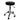 Charlotte Beauty Salon Treatment Round Stool - Black Luxury Salon Furniture For Professional Beauty Spaces Aura Salon Furniture
