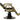 Henry Retro Style Black & Gold Chesterfield Barber Salon Furniture Chair Luxury Salon Furniture For Professional Beauty Spaces Aura Salon Furniture