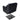 Anna Vinyl Hydraulic Hairdressing Styling Salon Furniture Chair Black with White Edging Luxury Salon Furniture For Professional Beauty Spaces Aura Salon Furniture