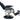 Oscar Black Barber Salon Furniture Chair with Pump Luxury Salon Furniture For Professional Beauty Spaces Aura Salon Furniture