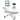 Aura Essentials Black Bundle: Felicity Beauty Couch, Charlotte Beauty Stool & Emilia Trolley Luxury Salon Furniture For Professional Beauty Spaces Aura Salon Furniture