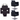 Aura Hair Salon Black Bundle: Kylie Wash Unit & 2 Kylie Styling Chairs Luxury Salon Furniture For Professional Beauty Spaces Aura Salon Furniture