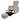 SkinMate Pedicure Spa Chair Luxury Salon Furniture For Professional Beauty Spaces Aura Salon Furniture