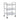 SkinMate Ashton Salon Equipment Trolley Luxury Salon Furniture For Professional Beauty Spaces Aura Salon Furniture