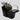 Modern salon backwash units with ceramic basins and padded seating
