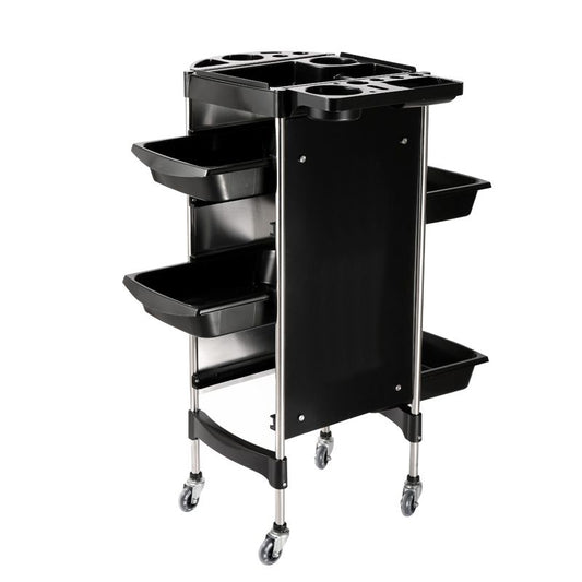 Lena Hairdressing / Barbershop Utility Wheeled Salon Furniture Trolley