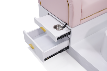 Aura Darcy Pedicure Beauty Salon Furniture Spa - Pink