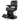 George Mens Barber / Lash & Brow Chair with Towel Holder & Clipper Hook - Black