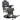 Oscar Grey Barber Salon Furniture Chair with Pump